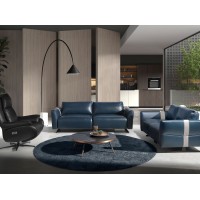 Круглый журнальный столик из стали и керамики CT1015-3AA /2068