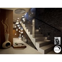 Подвесной светильник Sphere LED 27L Ø80 DIM BLUETOOTH цветной