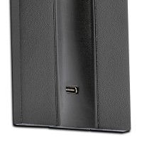 GABO Бра с ридером USB черное LED 4W 2700K