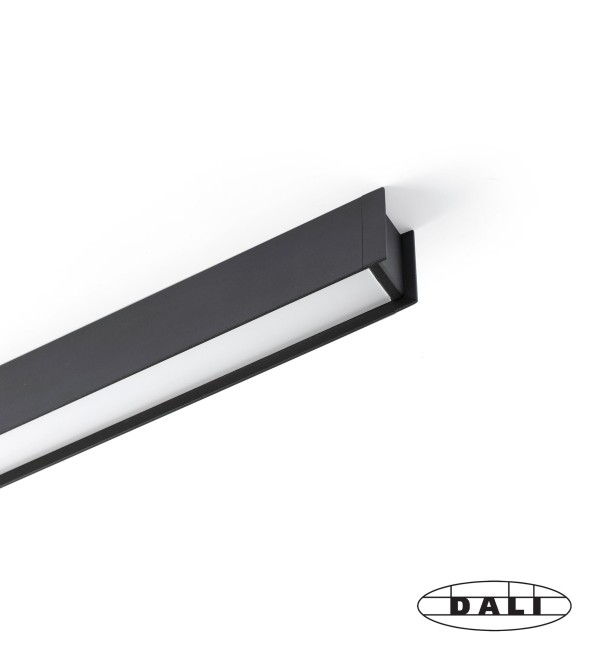 LUVA DECO Потолочный светильник 1120 12W 4000K черный DALI