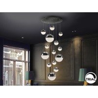 Люстра Sphere 14L хромированная D60 DIMABLE