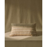 Чехол для подушки Riena бежевого цвета из хлопка и вискозы, 40 x 60 см