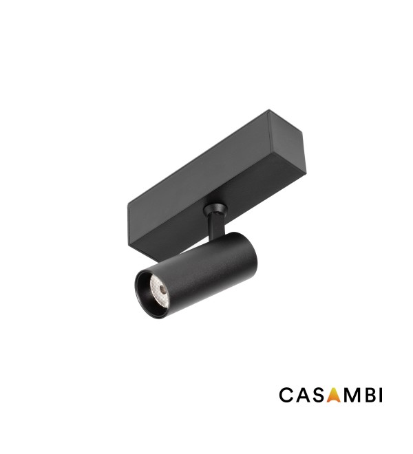 Светильник Neso Hole 5W 3000K 20° черный Casambi