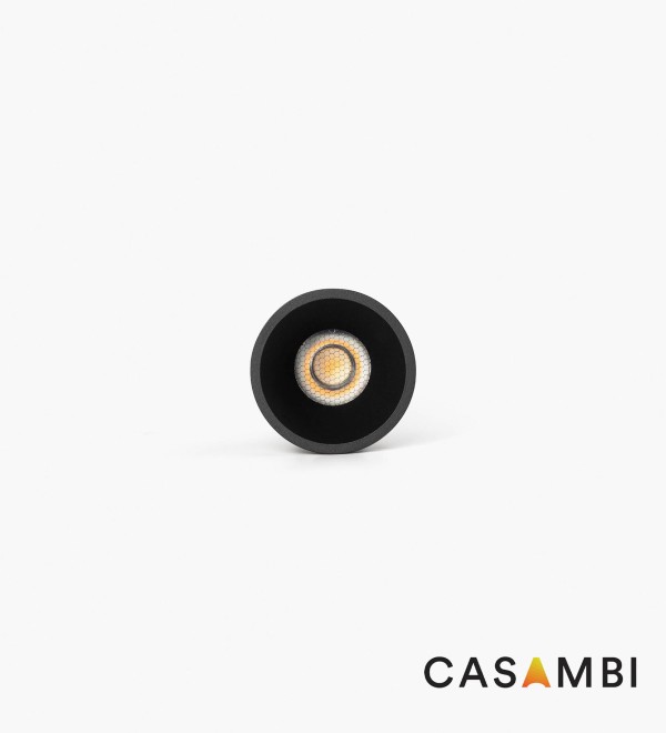 Встраиваем ый светильник TULIPA DOWN SIM IP65 7W черный 24° 3000K CRI90 CASAMBI