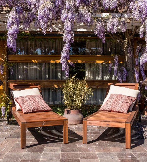 Торшер уличный Saigon Серый / коричневый 1M W70