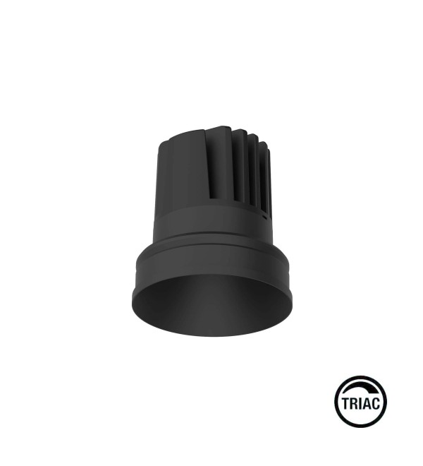 Встраиваемый светильник ELIOS FIJO IP54 7W черный 24є 4000K TRIAC