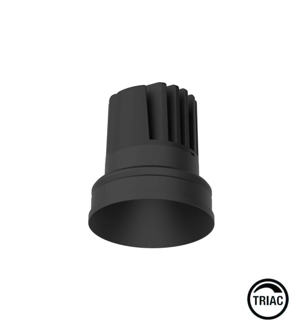 Встраиваемый светильник ELIOS FIJO IP54 7W черный 24є 4000K TRIAC