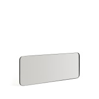 Черное металлическое зеркало Marco 30 x 100 см