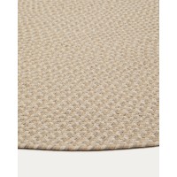 Овальный ковер Rodhe бежевый 100% ПЭТ 160 x 230