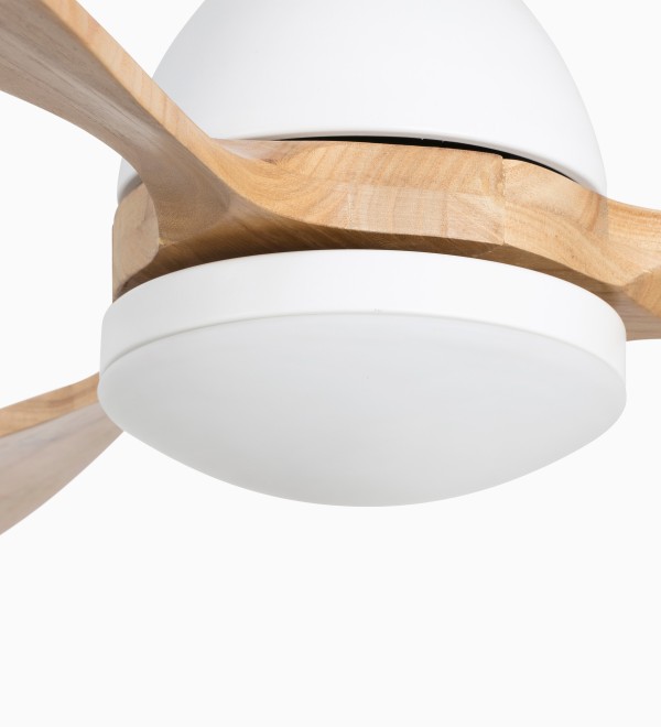 Потолочный вентилятор Poros Ø1320 LED белый