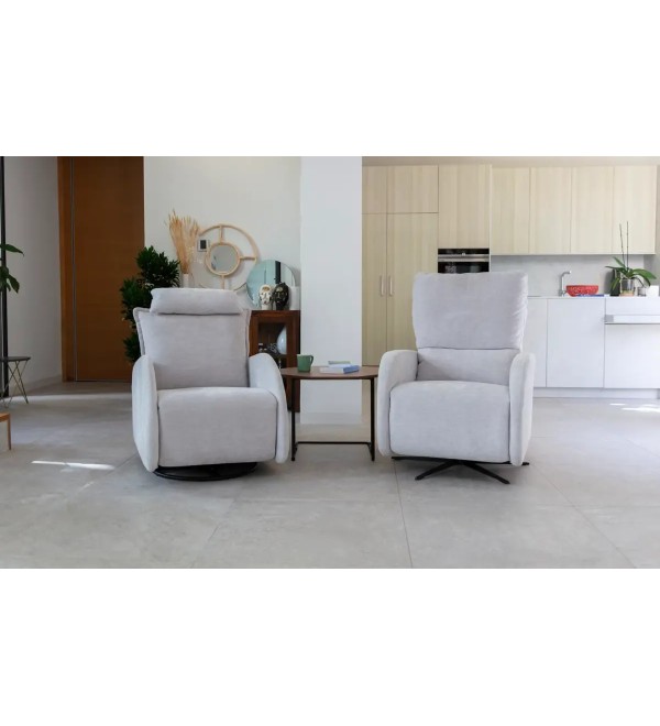 Кресло-реклайнер поворотное Litto Emily E Star Swivel Base