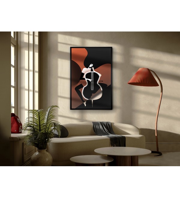Картина Violonchelo LED 80X120