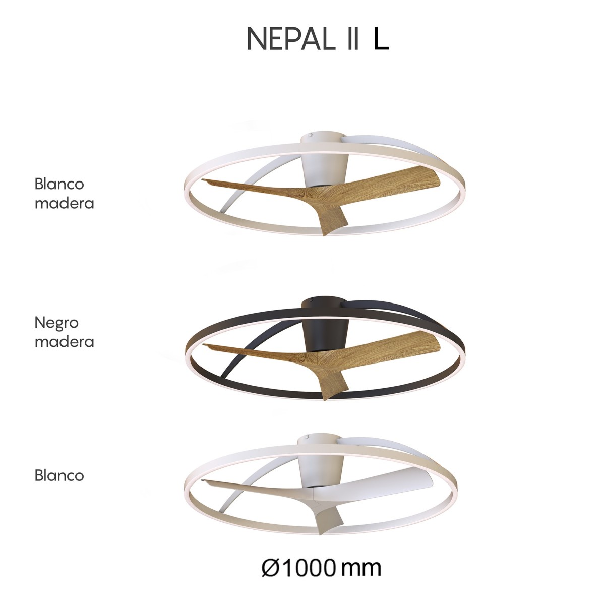 9486 Люстра потолочная-вентилятор NEPAL II