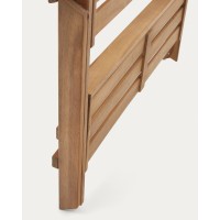 Victora Уличный стеллаж из массива акации 70 x 85 см