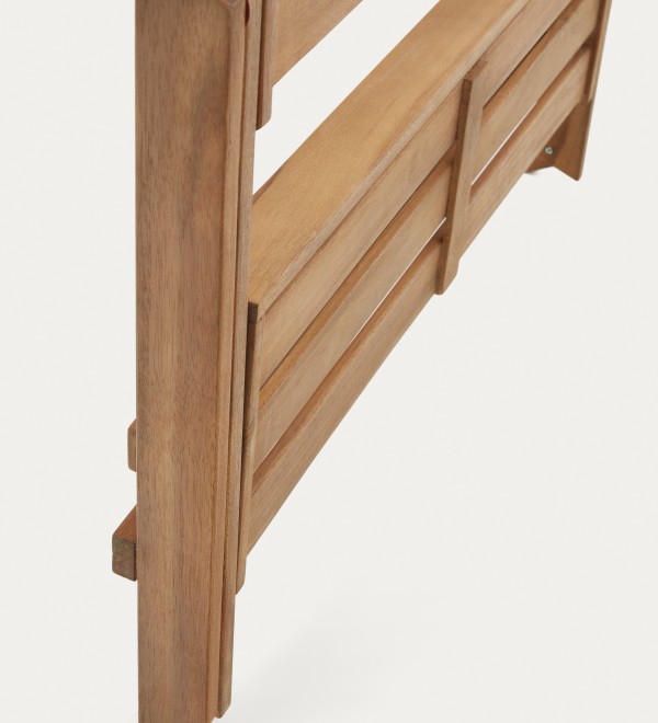 Victora Уличный стеллаж из массива акации 70 x 85 см