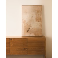 Абстрактная картина Selnar бежевая 60 x 90 см
