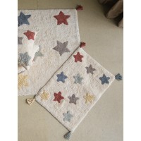 Хлопковый ковер Lillaland VINTAGE STARS 60*90