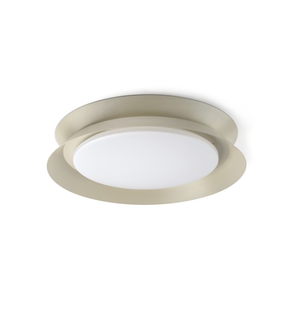 Потолочный светильник TENDER серый LED 24W 2700K