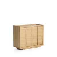 Комод Onix с отделкой из дубового шпона натурального оттенка, 100 x 80 см