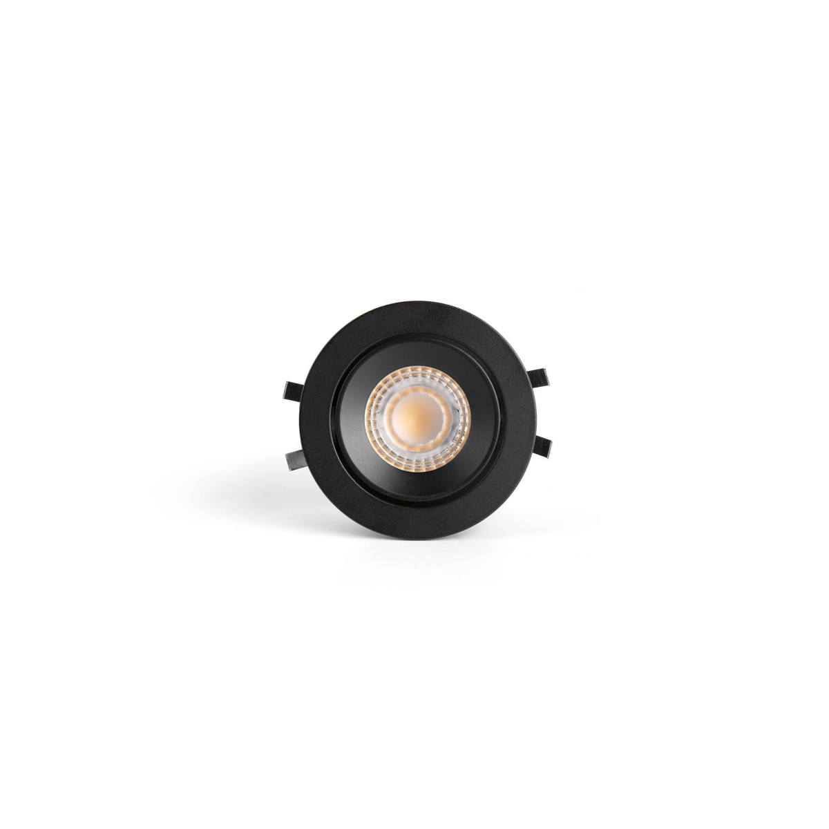 KIVI Встраиваемый светильник ORIENTABLE черный 5W 2700K 36° IP44