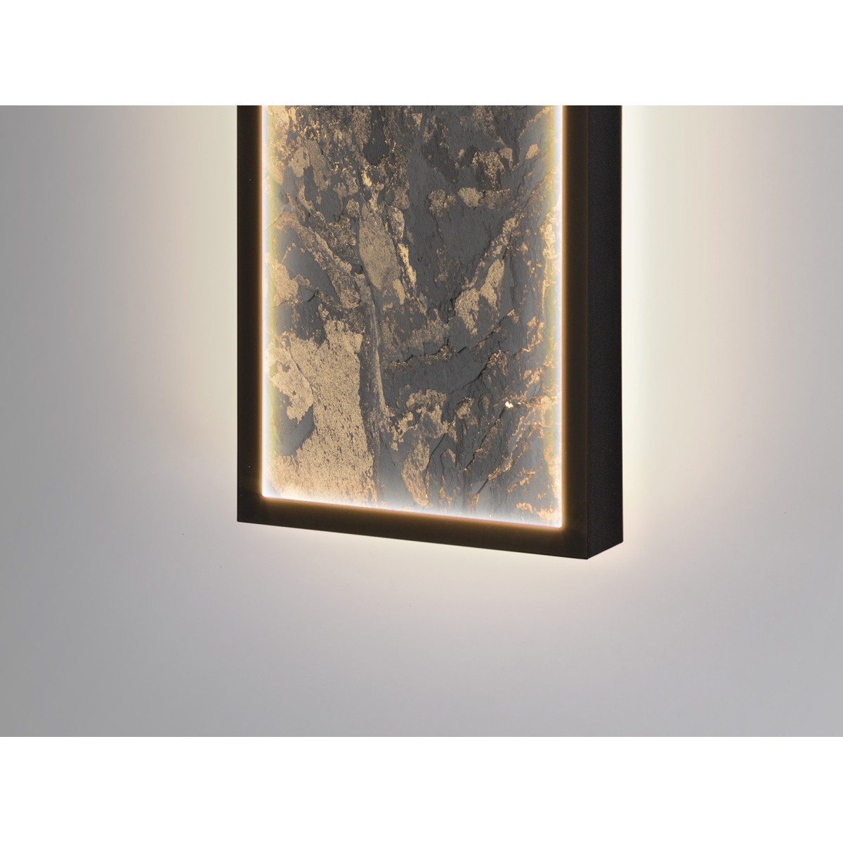 Настенный светильник Stone CCT- черный LED L100