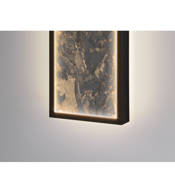 Настенный светильник Stone CCT- черный LED L100