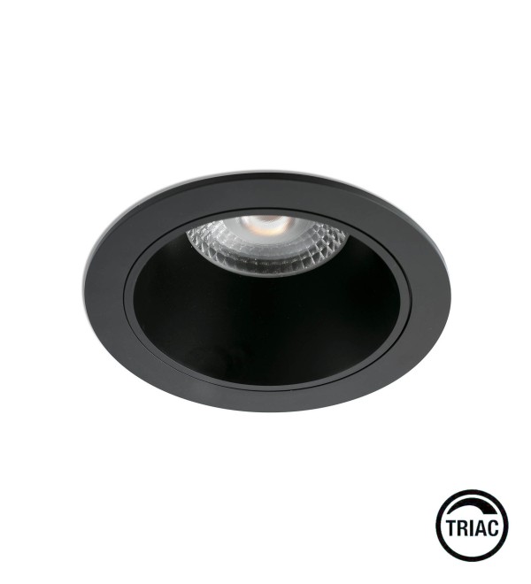 Встраиваемый светильник KIMO 15W черный 12є 4000K CRI90 TRIAC