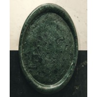 Поднос Lenorel из зеленого мрамора 43 x 28 см