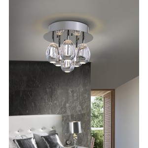 Потолочный светильник Rocio 6L хром DIMABLE
