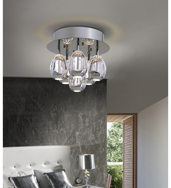 Потолочный светильник Rocio 6L хром DIMABLE