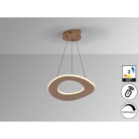 Mirena Люстра 1L розовое золото D50