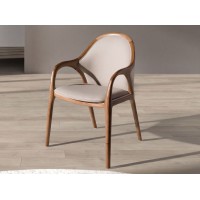 Стул 4255 из экокожи песочного цвета
