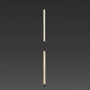 Подвесной светильник LUMINA 600 2L COL EMP SM черный LED 24W 2200K DALI