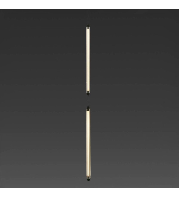 Подвесной светильник LUMINA 600 2L COL EMP SM черный LED 24W 2200K DALI