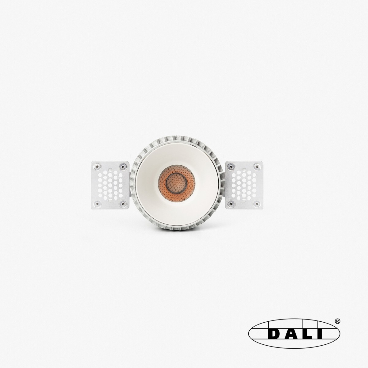 Tulipa Белый встраиваемый даунлайт без рамки 10W 55° 3000K CRI90 DALI