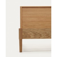 Lenon Кровать из шпона дуба для матраса 90 x 200 см