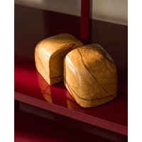 Подставка для книг Benine из оранжево-коричневого мрамора
