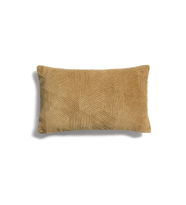 Чехол для подушки Morine из бежевого бархата, 30 x 50 см