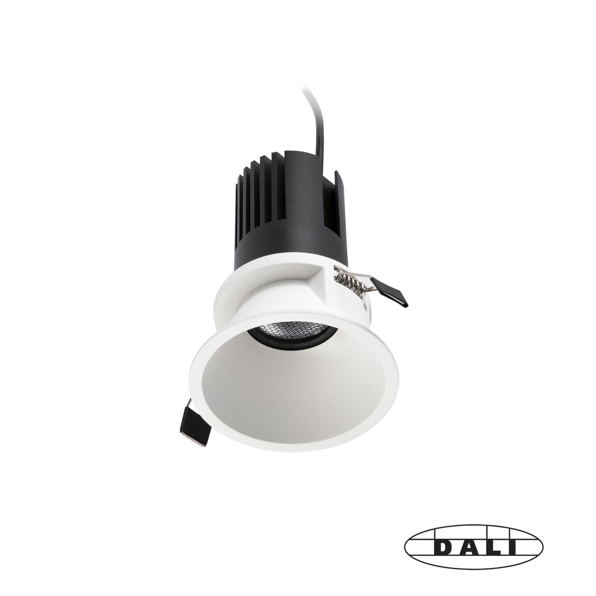 Tulipa Белый встраиваемый даунлайт 7W 36° 3000K CRI90 DALI