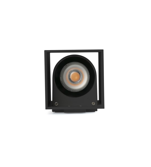 KOV 1L Бра черный квадратный LED 6W 3000K 14°