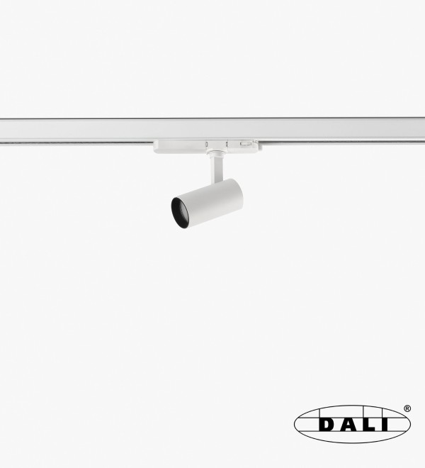 Трековый светильник Fost Ш50 15W белый 20° 4000K CRI97 DALI
