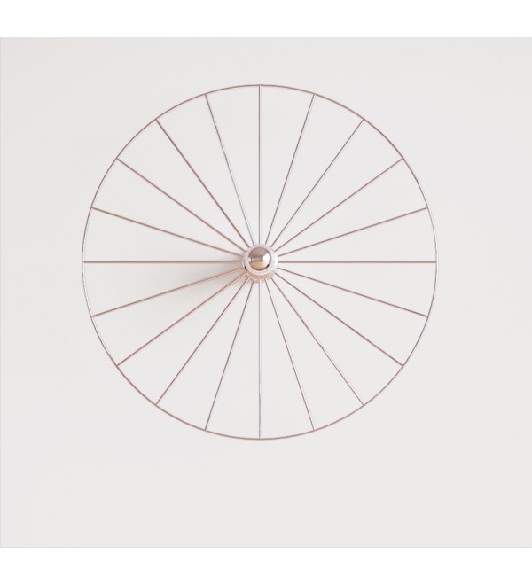 Плафон для бра Wheel d90 Хром