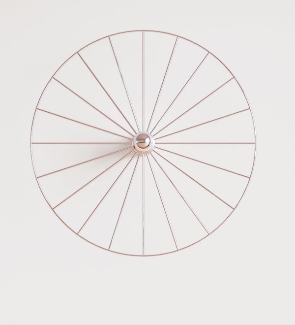 Плафон для бра Wheel d90 Хром