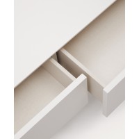 Vedrana Тумба под ТВ с 3 ящиками белый лак 195 x 35 см