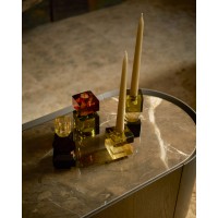 Журнальный столик Nemore с 1 ящиком из шпона дуба и керамики Emperador