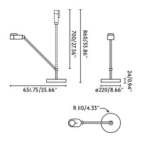 Настольная лампа Inviting 6W 2700K-4800K