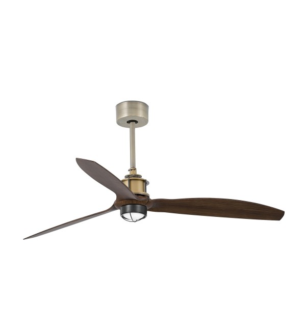 JUST FAN Потолочный вентилятор M Ш1280 Старое золото 3P орез 3000K WCTLB