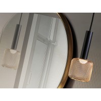 Подвесной светильник Sincro 1L черный/золотой