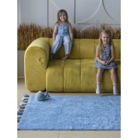 Хлопковый ковер Lillaland COLORFUL BLUE 120*180