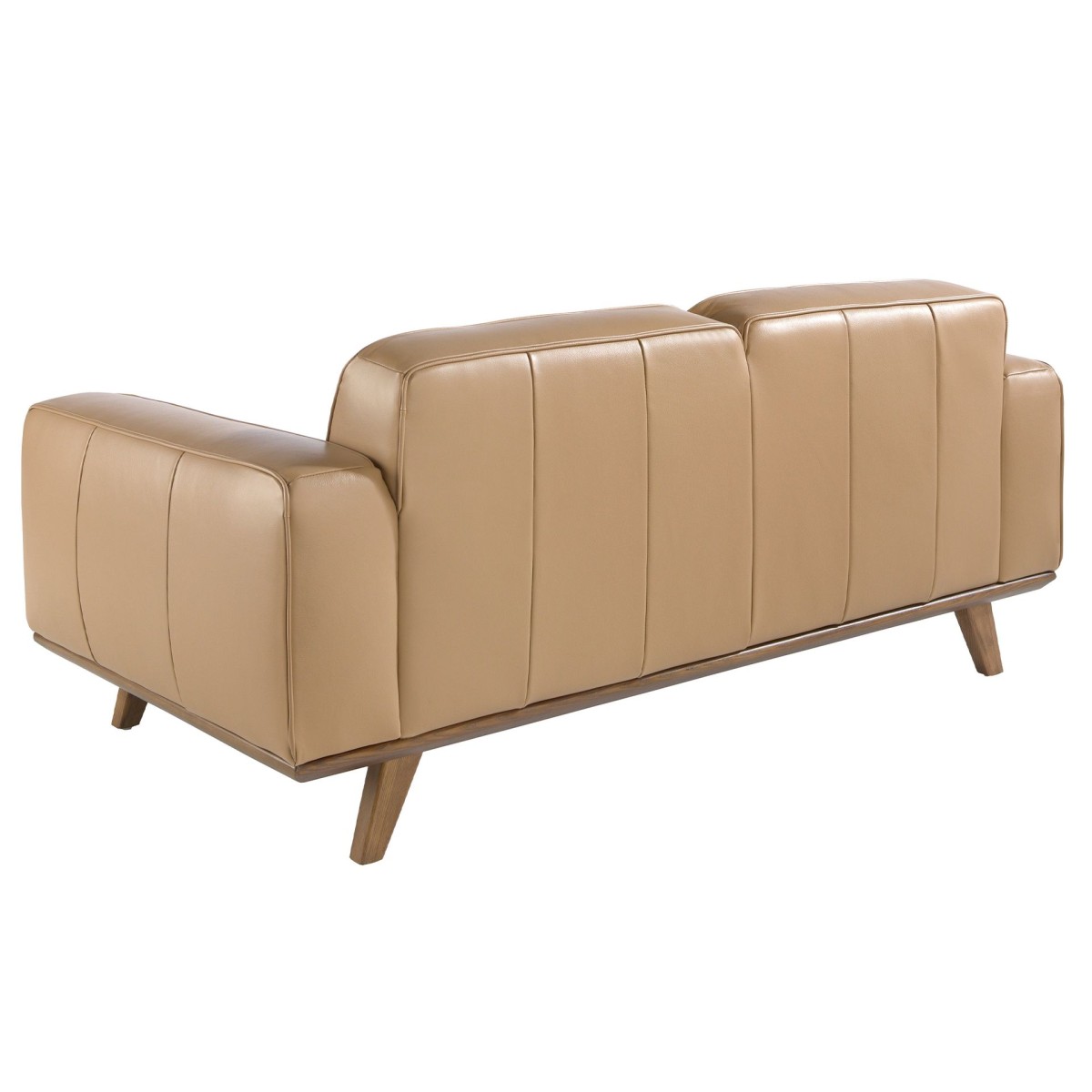 Диван 2-х местный 6119/5606-2P-M5668 с обивкой из стеганой кожи